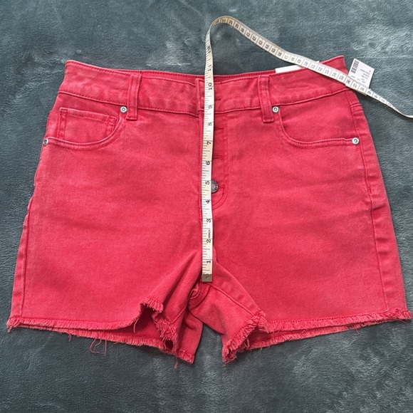 Maurice’s Red Washed Shorts - Picture 7 of 7